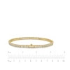 Thumbnail Image 2 of Diamond Two-Row Endless Bracelet with Magnetic Clasp 2 ct tw 10K Yellow Gold 7"