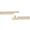 Thumbnail Image 3 of Diamond Double-Row Endless Bracelet with Magnetic Clasp 4 ct tw 10K Yellow Gold 7&quot;