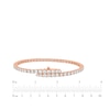 Thumbnail Image 3 of Diamond Tennis Bracelet with Magnetic Clasp 5 ct tw 10K Rose Gold 7"