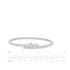 Thumbnail Image 4 of Diamond Tennis Bracelet with Magnetic Clasp 5 ct tw 10K White Gold 7&quot;