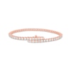 Thumbnail Image 0 of Diamond Tennis Bracelet with Magnetic Clasp 6 ct tw 10K Rose Gold 7"