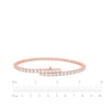 Thumbnail Image 3 of Diamond Tennis Bracelet with Magnetic Clasp 6 ct tw 10K Rose Gold 7"