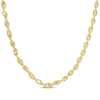 Thumbnail Image 1 of Glitter-Edge Fancy Chain Necklace 10K Yellow Gold 18&quot;