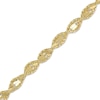 Thumbnail Image 2 of Glitter-Edge Fancy Chain Necklace 10K Yellow Gold 18&quot;