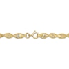 Thumbnail Image 3 of Glitter-Edge Fancy Chain Necklace 10K Yellow Gold 18&quot;