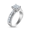 Thumbnail Image 2 of Princess-Cut Diamond Quad Engagement Ring 1-1/2 ct tw 14K White Gold