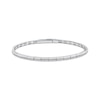 Thumbnail Image 0 of Threads of Love Diamond Flexible Bangle Bar Bracelet 1/3 ct tw 10K White Gold