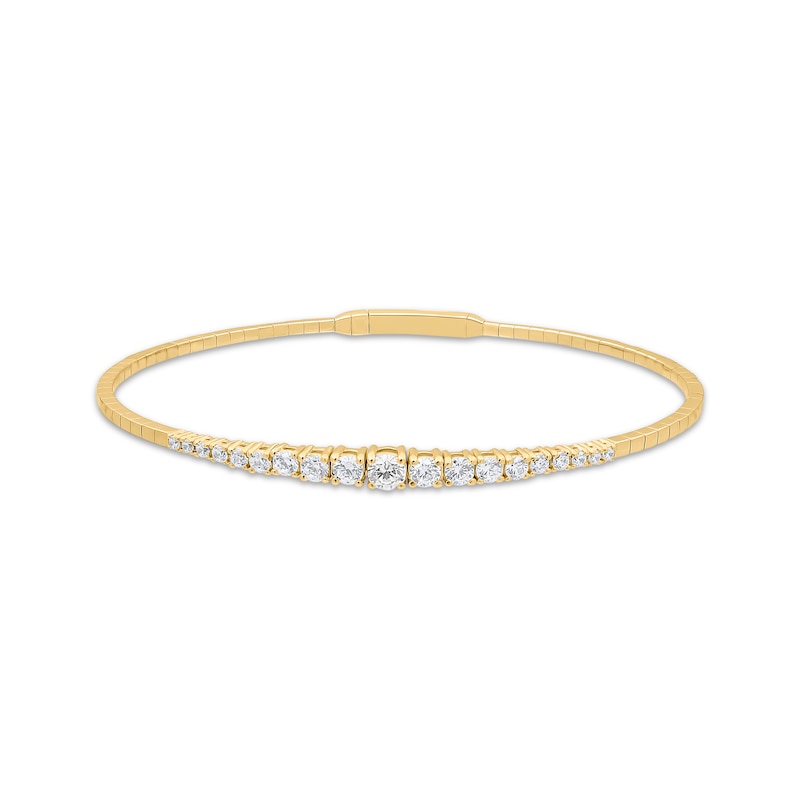 Main Image 1 of Diamond Flex Bracelet 1 ct tw 10K Yellow Gold