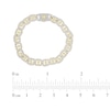 Thumbnail Image 5 of Men's Diamond Cable Chain Bracelet 2-1/2 ct tw 10K Yellow Gold 8.5&quot;