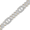 Thumbnail Image 1 of Men's Diamond Chain Link Bracelet 4-1/2 ct tw 10K Yellow Gold 8.5"