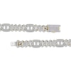 Thumbnail Image 2 of Men's Diamond Chain Link Bracelet 4-1/2 ct tw 10K Yellow Gold 8.5"