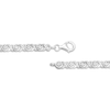 Thumbnail Image 3 of Diamond XO Link Bracelet 1/10 ct tw Sterling Silver 7.5&quot;