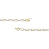 Thumbnail Image 3 of Diamond Mariner Link Bracelet 1/4 ct tw 10K Yellow Gold 7&quot;