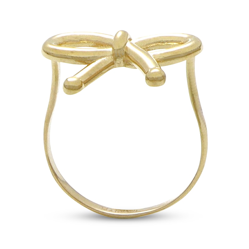 Main Image 3 of Bow Ring 10K Yellow Gold