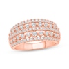 Thumbnail Image 0 of Diamond Five-Row Anniversary Ring 1 ct tw 10K Rose Gold