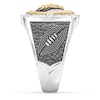 Thumbnail Image 3 of True Fans Tennessee Titans Championship Ring Sterling Silver & 10K Yellow Gold Ring