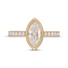 Thumbnail Image 3 of Neil Lane Artistry Marquise-Cut Lab-Grown Diamond Bezel-Set Engagement Ring 1-1/2 ct tw 14K Yellow Gold