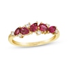 Thumbnail Image 1 of Le Vian Ruby Ring 1/10 ct tw Diamonds 14K Honey Gold®