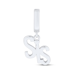 Charmed Memories &quot;Sis&quot; Charm Sterling Silver