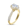 Thumbnail Image 2 of THE LEO Legacy Lab-Grown Diamond Oval-Cut Engagement Ring 1-1/2 ct tw 14K Yellow Gold