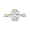 Thumbnail Image 3 of THE LEO Legacy Lab-Grown Diamond Oval-Cut Engagement Ring 1-1/2 ct tw 14K Yellow Gold