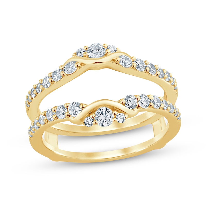 Main Image 1 of Diamond Enhancer Ring 3/4 ct tw 14K Yellow Gold