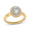 Thumbnail Image 1 of THE LEO First Light Diamond Oval-Cut Engagement Ring 3/4 ct tw 14K Two-Tone Gold