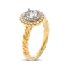 Thumbnail Image 2 of THE LEO First Light Diamond Oval-Cut Engagement Ring 3/4 ct tw 14K Two-Tone Gold