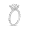 Thumbnail Image 1 of Lab-Grown Diamonds by KAY Princess-Cut Engagement Ring 3-7/8 ct tw 14K White Gold