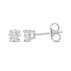 Thumbnail Image 1 of Lab-Grown Diamonds by KAY Round-cut Solitaire Stud Earrings 3/4 ct tw 10K White Gold (I/SI2)