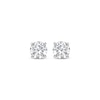 Thumbnail Image 2 of Lab-Grown Diamonds by KAY Round-cut Solitaire Stud Earrings 3/4 ct tw 10K White Gold (I/SI2)