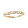 Thumbnail Image 1 of Lab-Grown Diamonds by KAY Anniversary Band 1/15 ct tw 10K Yellow Gold