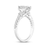 Thumbnail Image 2 of Lab-Grown Diamonds by KAY Emerald-Cut Engagement Ring 2 ct tw 14K White Gold