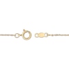 Thumbnail Image 4 of Pear-Shaped Opal & Diamond Key Necklace 1/20 ct tw 10K Yellow Gold 18&quot;