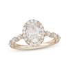 Thumbnail Image 0 of Neil Lane Artistry Oval-Cut  Lab-Grown diamond Engagement Ring 2-1/2 ct tw 14K Yellow Gold