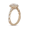 Thumbnail Image 1 of Neil Lane Artistry Oval-Cut  Lab-Grown diamond Engagement Ring 2-1/2 ct tw 14K Yellow Gold