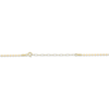 Thumbnail Image 3 of Solid Valentino Mirror Chain Necklace 2.2mm 14K Yellow Gold 20&quot;