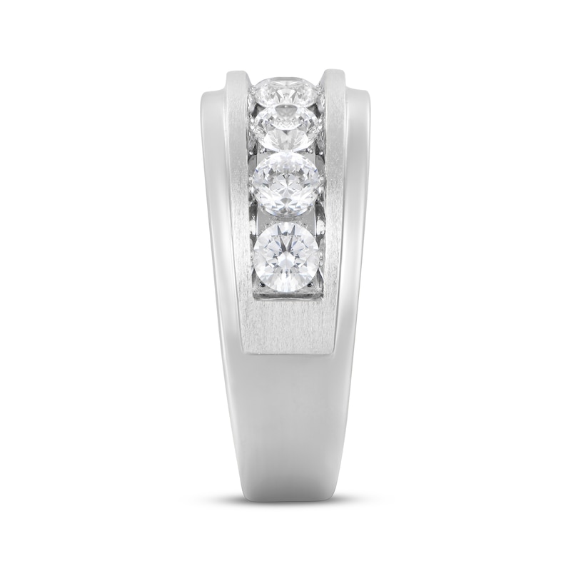 Men's Lab-Created Diamonds by KAY Wedding Ring 2 ct tw 14K White Gold