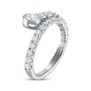 Thumbnail Image 2 of Milestones Diamond Bypass Anniversary Ring 1-1/2 ct tw 14K White Gold