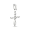 Thumbnail Image 2 of Charmed Memories Looping Cross Charm Sterling Silver