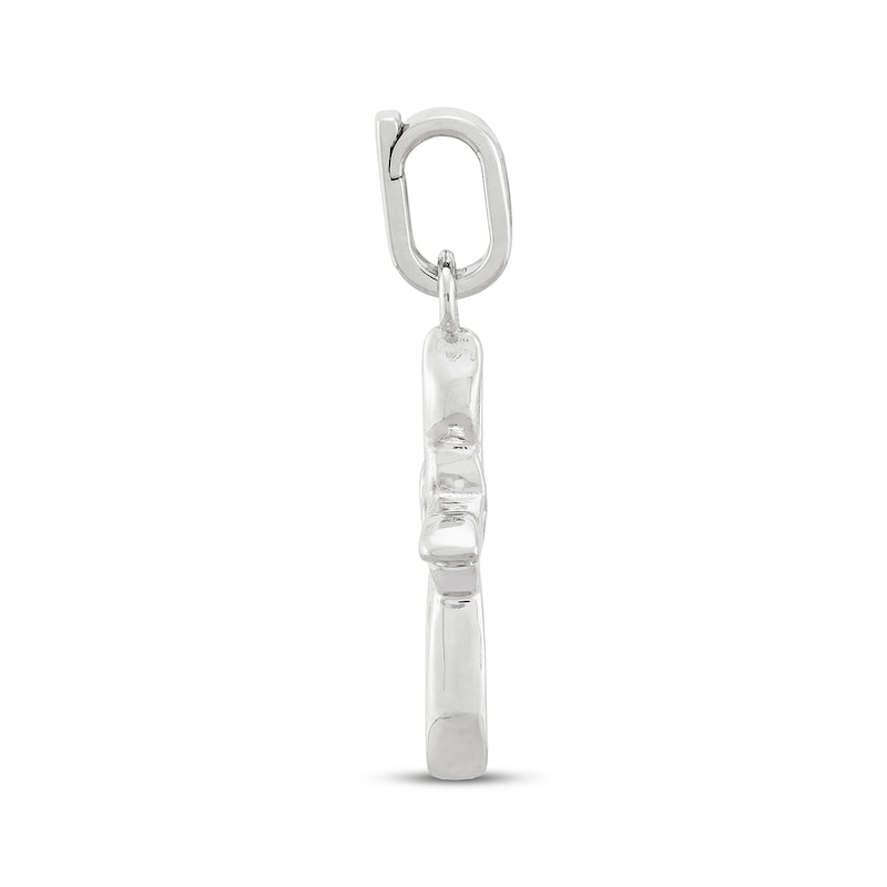 Main Image 3 of Charmed Memories Looping Cross Charm Sterling Silver