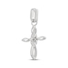 Thumbnail Image 4 of Charmed Memories Looping Cross Charm Sterling Silver