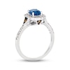 Thumbnail Image 2 of Le Vian Creme Brulee Blue Sapphire Ring 1/2 ct tw Diamonds 14K Vanilla Gold