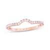 Thumbnail Image 1 of THE LEO First Light Diamond Contoured Wedding Band 1/5 ct tw 14K Rose Gold