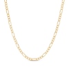 Thumbnail Image 1 of Hollow Figaro Chain Necklace 3.9mm 10K Yellow Gold 22&quot;