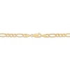 Thumbnail Image 2 of Hollow Figaro Chain Necklace 3.9mm 10K Yellow Gold 22&quot;