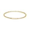 Thumbnail Image 3 of Baguette & Round-Cut Diamond Flex Bangle Bracelet 1/2 ct tw 10K Yellow Gold