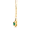 Thumbnail Image 1 of Le Vian Emerald Necklace 1/2 ct tw Diamonds 14K Honey Gold 19"