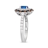 Thumbnail Image 1 of Le Vian Sapphire Ring 5/8 ct tw Diamonds Platinum