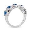 Thumbnail Image 3 of Le Vian Sapphire Ring 1/2 ct tw DIamonds 14K Vanilla Gold